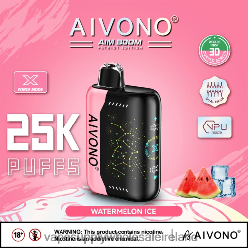 Vape Wholesale Supplier - Aivono AIM BOOM 25000 Watermelon Ice HLD040353