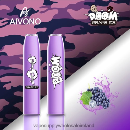 Electronic Cigarette Wholesale - Aivono AIM BOOM 600 Grape Ice HLD040359