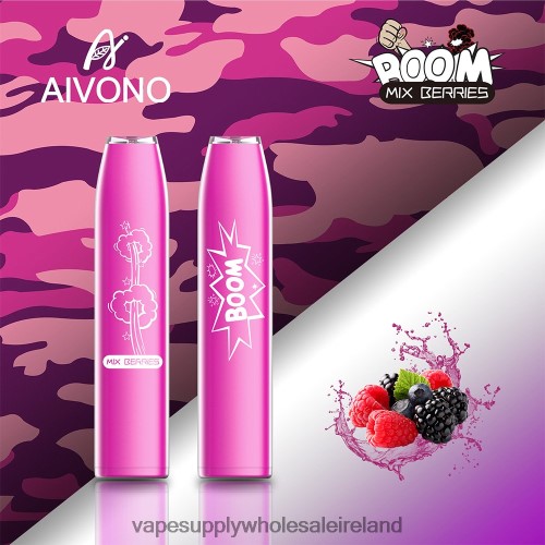 Vape Wholesale Ireland - Aivono AIM BOOM 600 Mixed Berries HLD040361