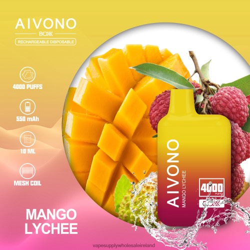 E Cig Wholesale - Aivono AIM BOXX 4000 Mango Lychee HLD040216