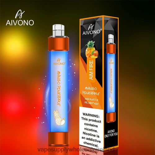 Vape Wholesale Ireland - Aivono AIM FIRE 1000 Mango Pineapple HLD040331