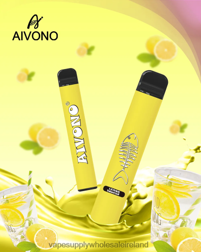 E Cigarette Wholesale - Aivono AIM FISHBONE 600 Lemon Squas HLD040287