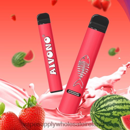 Vape Wholesale Europe - Aivono AIM FISHBONE 600 Strawberry Watermelon HLD040282