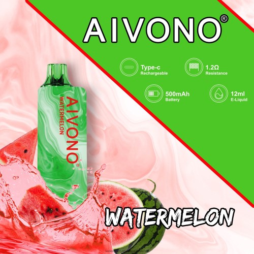 Electronic Cigarette Wholesale Supplier - Aivono AIM GUN 7000 Watermelon HLD040110