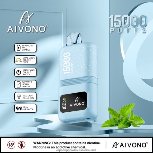 Vape Wholesale Europe - Aivono AIM magic 15000 Cool Mint HLD04062