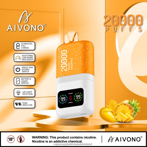 E Cigarette Wholesale - Aivono AIM magic 20000 Mango Pineapple HLD04077