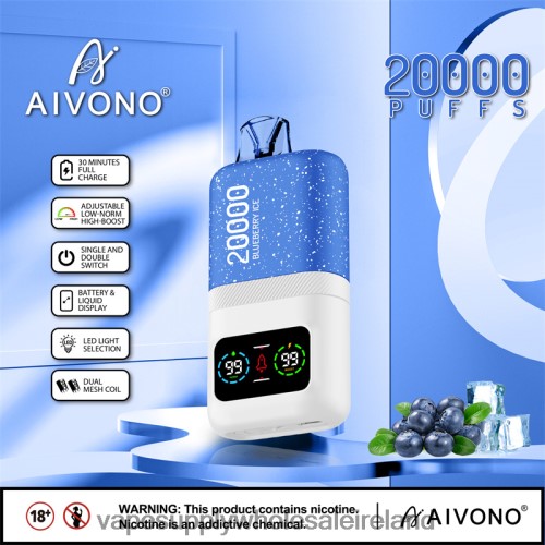 Vape Wholesale Supplier - Aivono AIM magic 20000 Blueberry Ice HLD04073