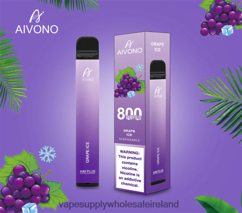 Electronic Cigarette Wholesale - Aivono AIM PLUS 800 Grape Ice HLD040179