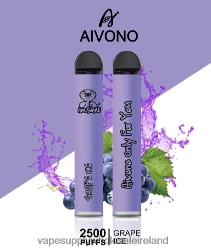 E Cig Wholesale - Aivono AIM SNAKE 2500 Grape Ice HLD040306