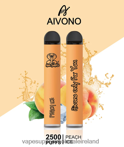 E Cig Wholesale - Aivono AIM SNAKE 2500 Peach Ice HLD040316