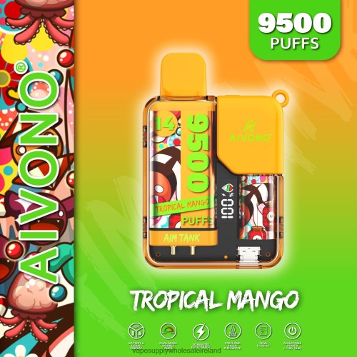 Electronic Cigarette Wholesale - Aivono AIM TANK 9500 Tropical Mango HLD04039