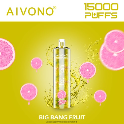 E Cig Wholesale - Aivono FATMAN 15000 Big Bang Fruit HLD04016