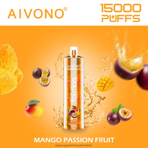 Electronic Cigarette Wholesale - Aivono FATMAN 15000 Mango Passion Fruit HLD04019