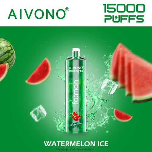 Vape Wholesale Europe - Aivono FATMAN 15000 Watermelon Ice HLD04012