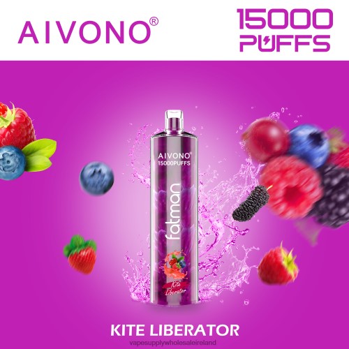 Vape Wholesale Supplier - Aivono FATMAN 15000 Kite Liberator HLD04013