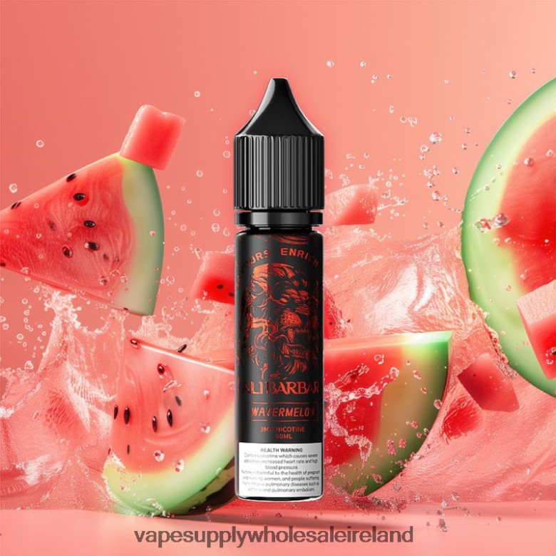 E Cigarette Wholesale - Alibarbar Hookah Onyx Dock 62HL84110 Watermelon