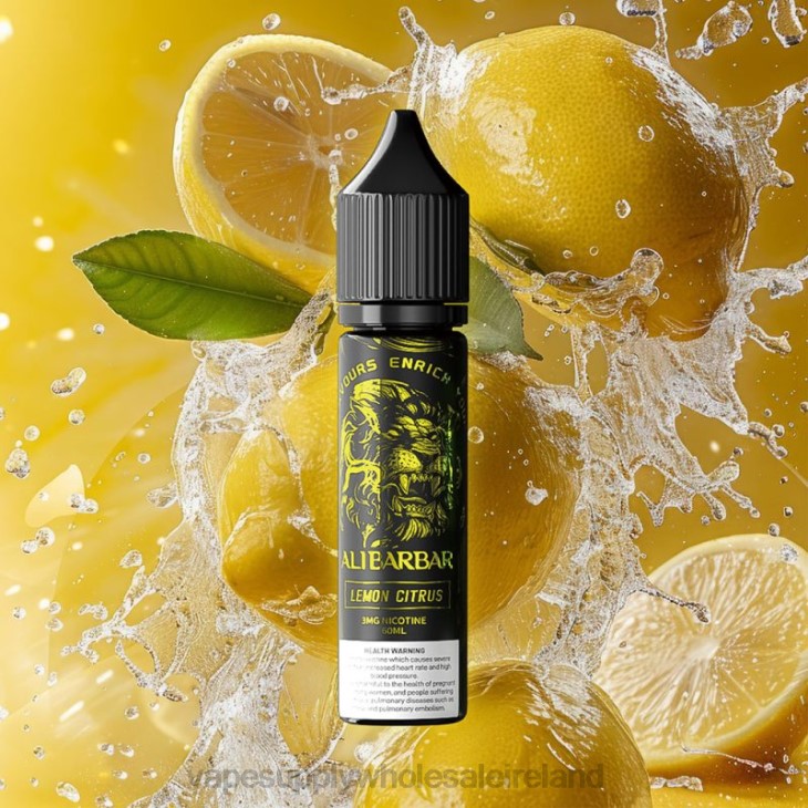 Electronic Cigarette Wholesale Supplier - Alibarbar Hookah Onyx Lemon Citrus FXP890