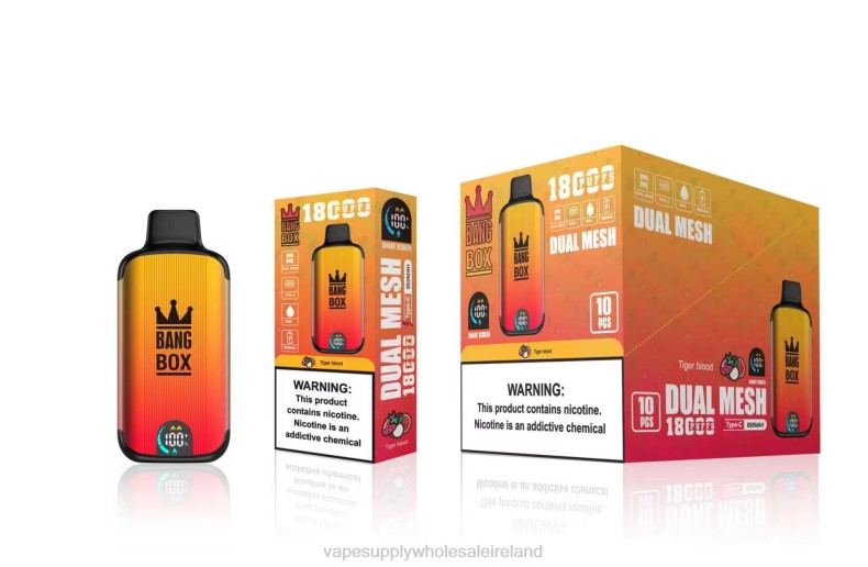 E Cig Wholesale - Bang Box 18000 puffs Tiger Blood P2L694