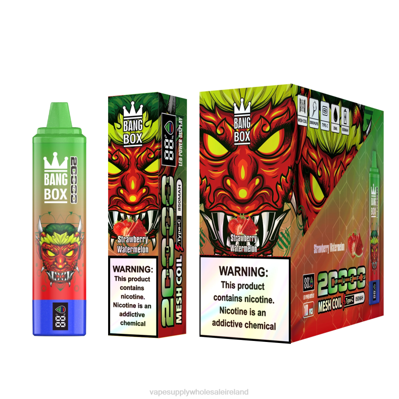 E Cigarette Wholesale - Bang Box 20000 Strawberry Watermelon P2L652