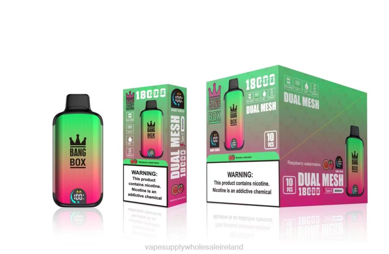 Electronic Cigarette Wholesale - Bang Box 18000 puffs Raspberry Watermelon P2L697