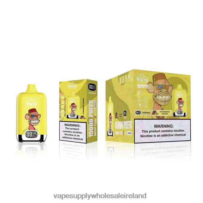 e cig wholesale - 0T2H131 Strawberry Banana Bang Box 15000