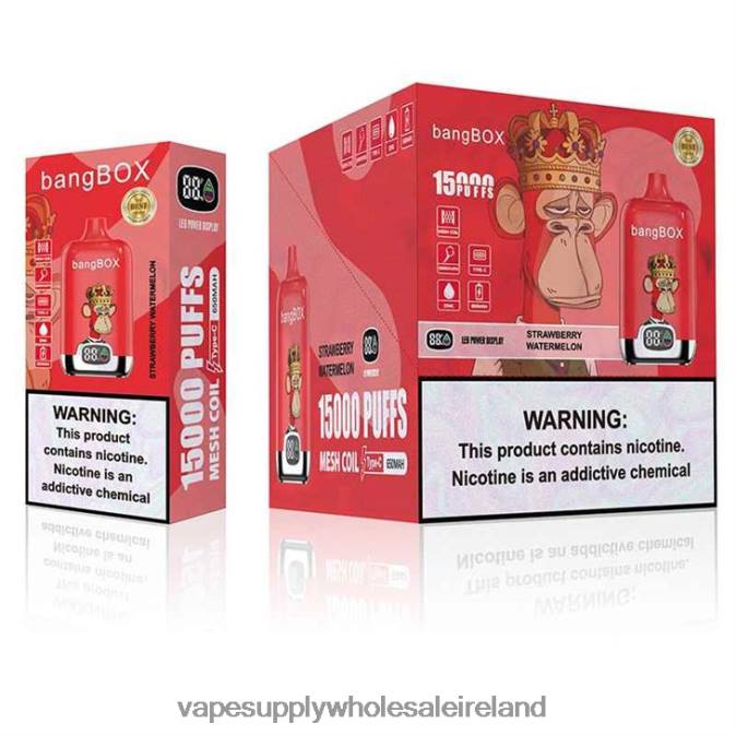 electronic cigarette wholesale supplier - 0T2H136 Strawberry Watermelon Bang Box 15000