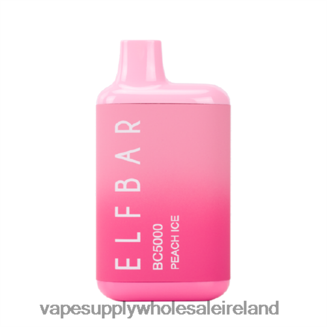 e cigarette wholesale - 0T2H303 Peach Ice ELFBAR BC5000