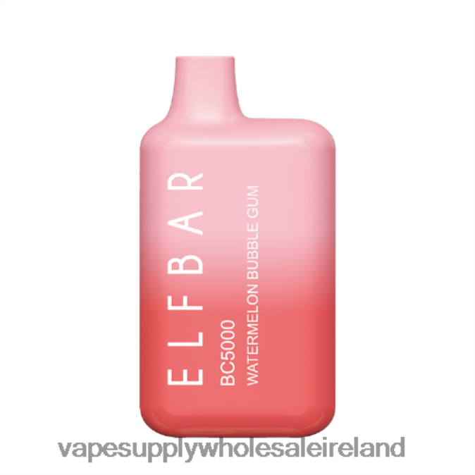 e cigarette wholesale - 0T2H313 Watermelon Bubble Gum ELFBAR BC5000