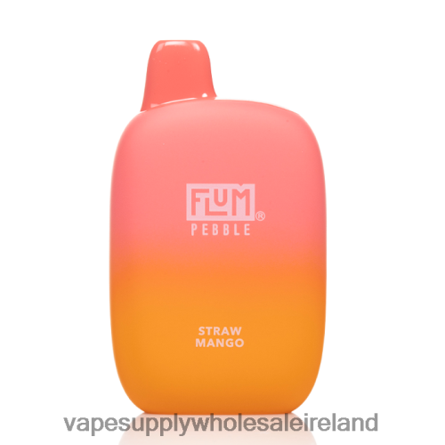 Vape Wholesale Supplier - FLUM PEBBLES 6000 PUFFS Straw Mango D2J0N443