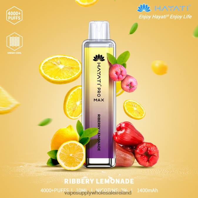 e cig wholesale - 0T2H171 Riberry Lemonade Hayati Pro Max 4000