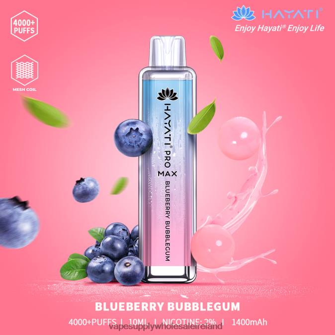 e cig wholesale - 0T2H191 Blueberry Bubblegum Hayati Pro Max 4000