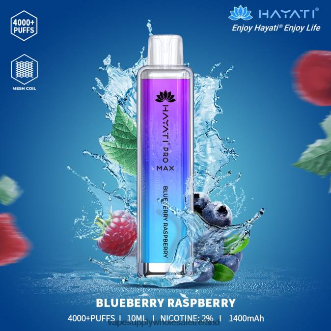 e cigarette wholesale - 0T2H153 Blueberry Raspberry Hayati Pro Max 4000