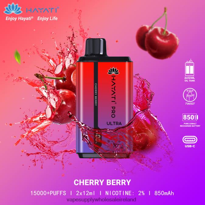 e cigarettes wholesale suppliers - 0T2H204 Cherry Berry Hayati Pro Ultra