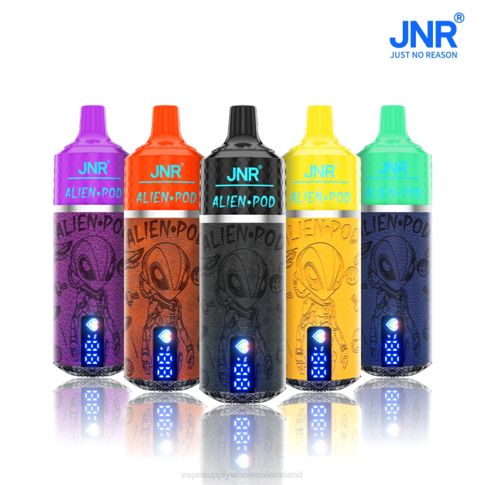 42HB1 e cig wholesale -JNR Alien Pod Various Flavors