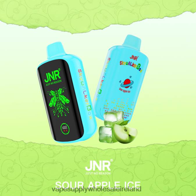 Vape Wholesale supplier - 0T2H590 Sour Apple Ice JNR SKYWALKER BOX