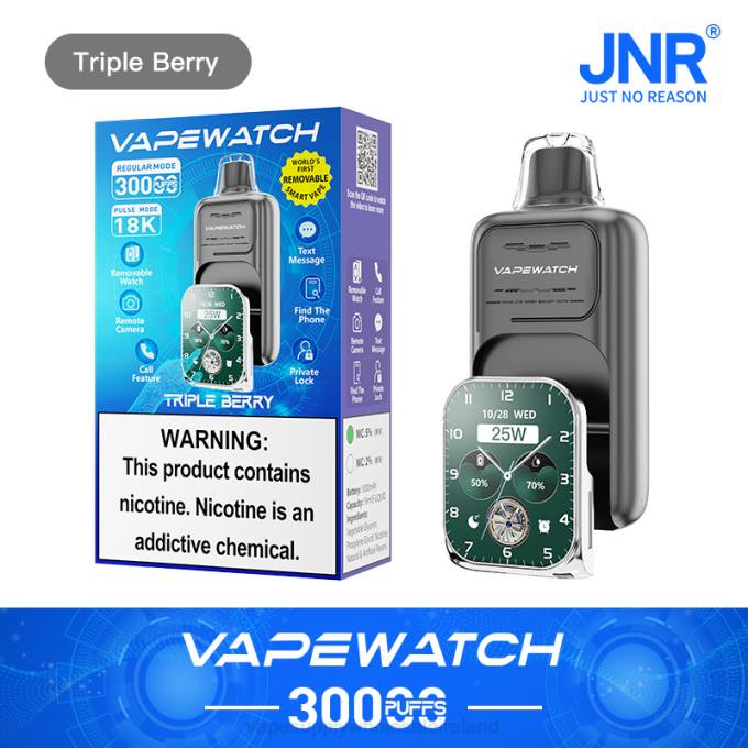 42HB6 electronic cigarette wholesale supplier -JNR Vape Watch Triple Berry