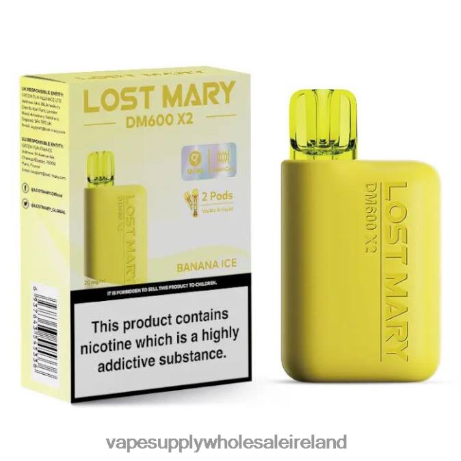 electronic cigarette wholesale - 0T2H465 Banana Ice LOST MARY DM600 X2