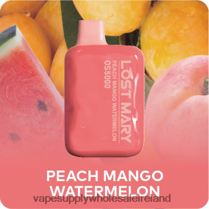 electronic cigarette wholesale - 0T2H495 Peach Mango Watermelon LOST MARY OS5000