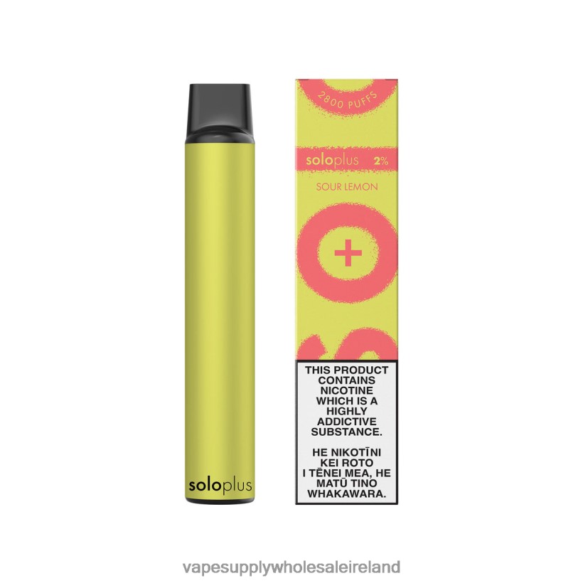 E Cig Wholesale - Solo Plus Disposable Vape RPZJP236 Sour Lemon