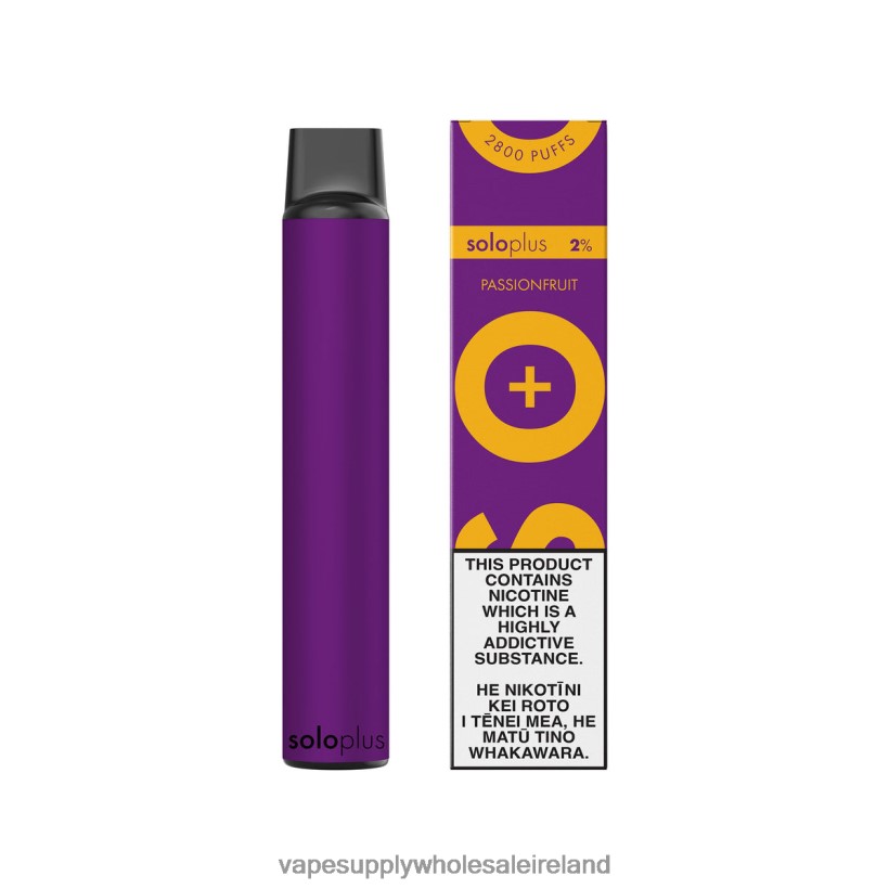 Electronic Cigarette Wholesale - Solo Plus Disposable Vape RPZJP229 Passionfruit