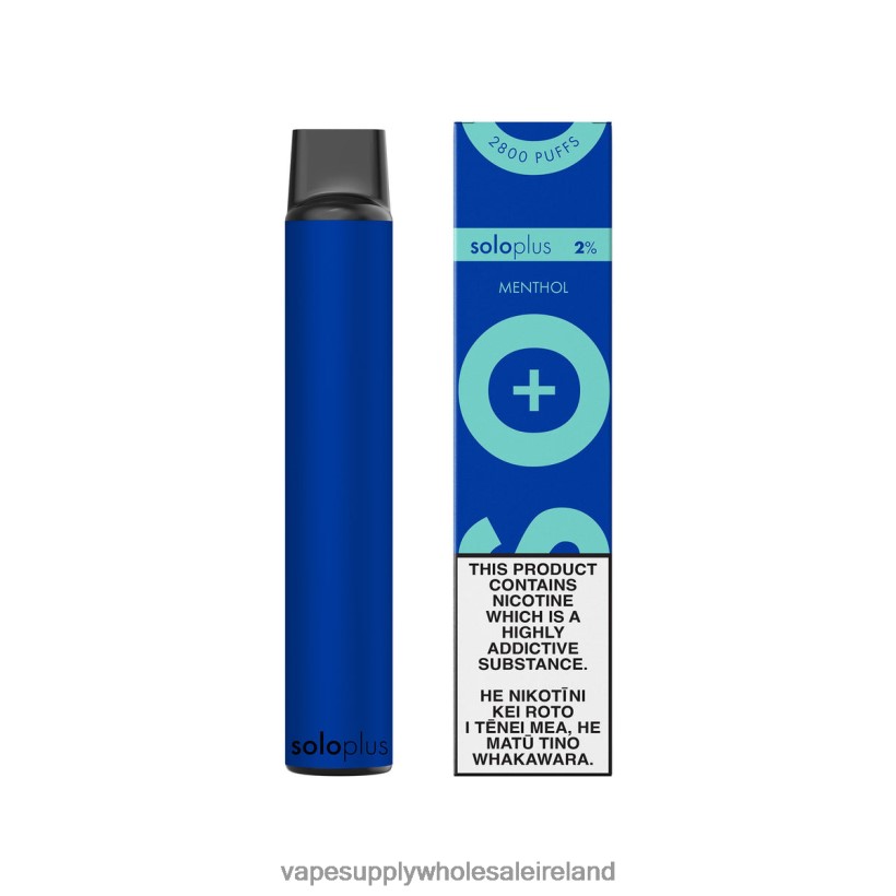 Vape Wholesale Europe - Solo Plus Disposable Vape RPZJP232 Menthol