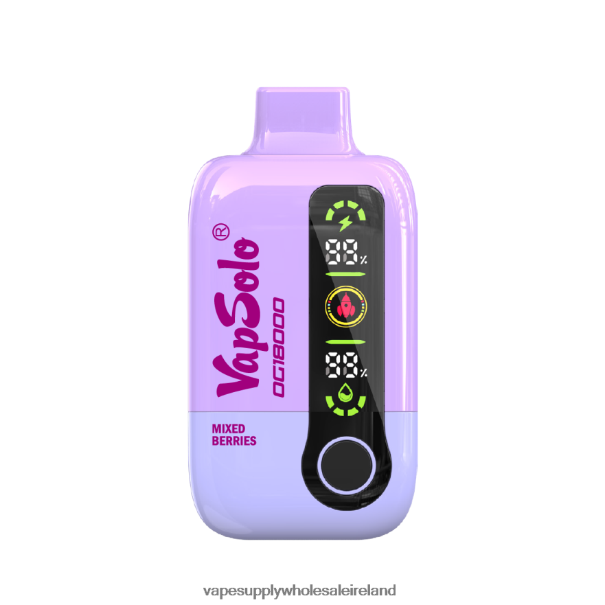 Vape Wholesale Supplier - VapSolo DG18000 Mixed Berry B00PVL3