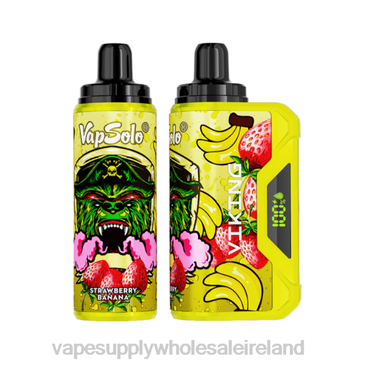 E Cigarette Wholesale - Vapsolo VIKING Disposable Vape Strawberry Banana FXP8137