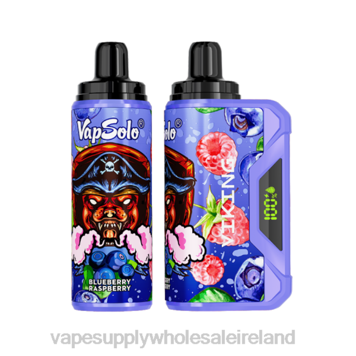 Vape Wholesale Europe - Vapsolo VIKING Disposable Vape Blueberry Raspberry FXP8132