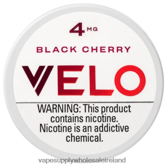 Vape Wholesale Europe - 0T2H37 Black Cherry VELO Nicotine Pouch 4mg