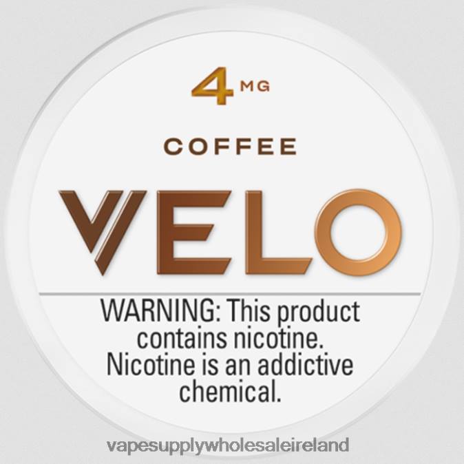 e cigarette wholesale - 0T2H43 Coffee VELO Nicotine Pouch 4mg