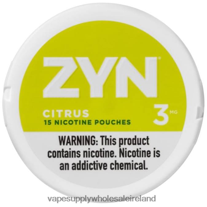 Vape Wholesale Europe - 0T2H27 Citrus ZYN Nicotine Pouch 3mg