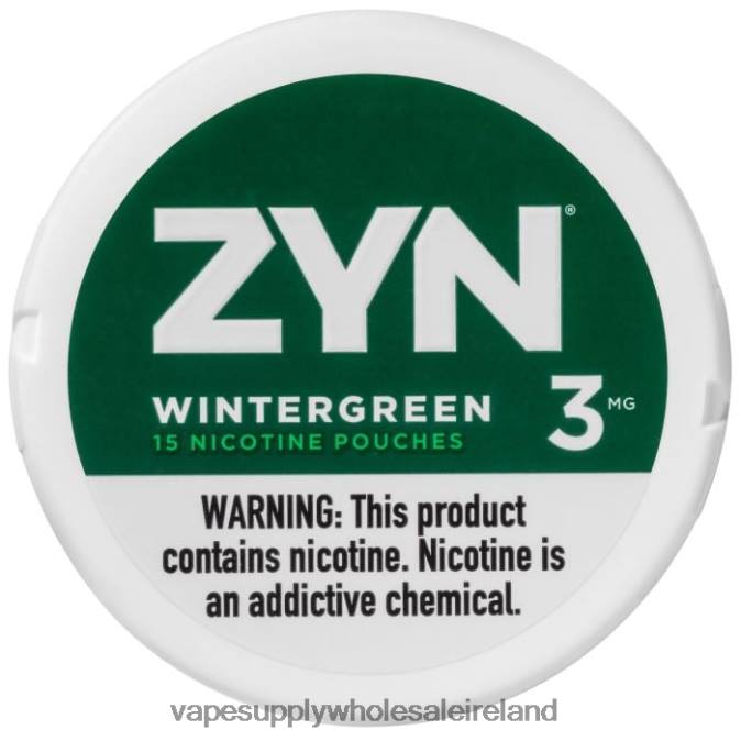 e cigarettes wholesale suppliers - 0T2H24 Wintergreen ZYN Nicotine Pouch 3mg