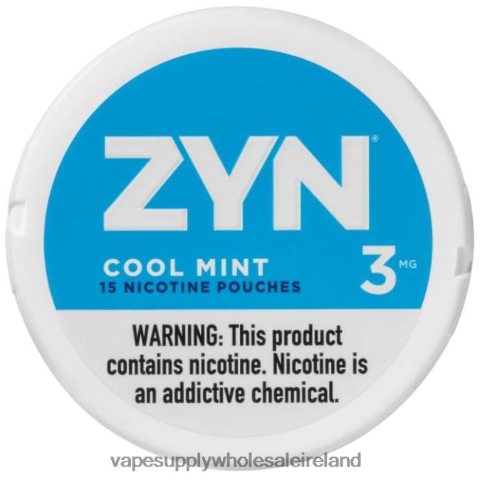 electronic cigarette wholesale supplier - 0T2H26 Cool Mint ZYN Nicotine Pouch 3mg