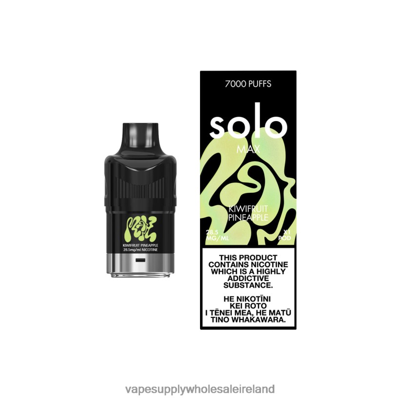 E Cigarette Wholesale - Solo MAX Pod RPZJP287 Kiwifruit Pineapple